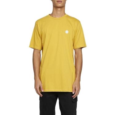 Imagem de Camiseta Element Basic Crew Color WT24 Masculina Amarelo