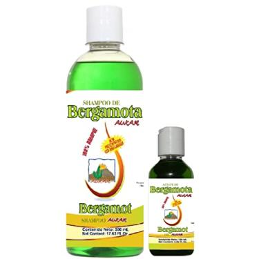 Imagem de Shampoo de bergamota AUKAR 500 ml mais óleo de bergamota Aukar 120 ml mais chaveiro xampu de bergamota 500 ml mas aceite de bergamota 120 ml mas Llavero.