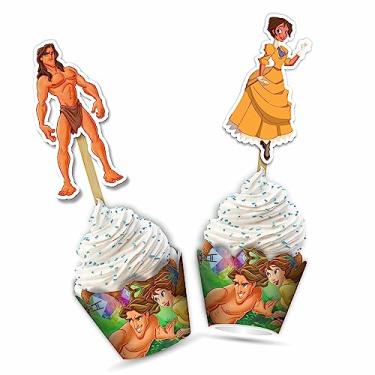 Imagem de Seyal® Embalagem de cupcake Tarzn