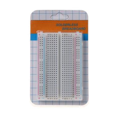 Imagem de Tábua de pão El Protoboard 400 pontos 83,5x54,5x8,5mm