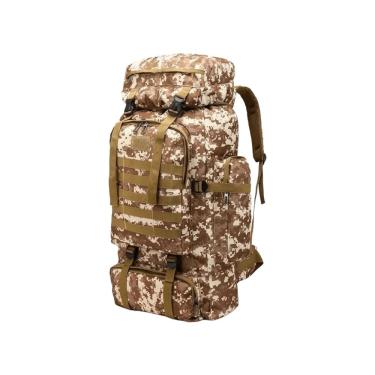 Imagem de Mochila  Pixelated Bro 80L para acampamento, trekking e caminhada