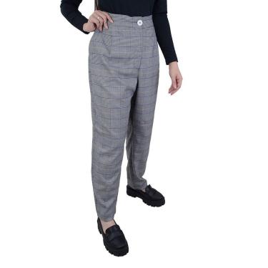 Imagem de Calça Feminina Seiki Reta Xadrez - 45012-Feminino