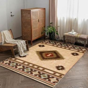 Imagem de Tapete de veludo cristal vintage, sala de estar, sofá, mesa, almofada, quarto, cobertor lateral da cama, 04,1400mm x 2000mm