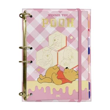 Imagem de DAC - Caderno Argolado Colegial com 96 folhas Pooh - Fechamento em Elástico