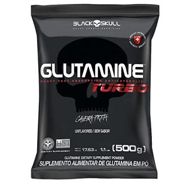 Imagem de Refil Glutamine Turbo 500G, Black Skull