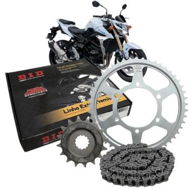 Imagem de Kit Transmissão Relação Com Retentor Did Suzuki Gsr 750 2011 a 2017 - 
