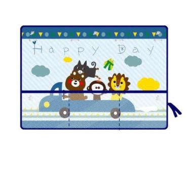 Imagem de Protetor Solar Cortina Para Carros Infantil bebê Com Tela Armazenament