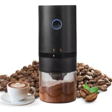 Imagem de Moedor Elétrico de Café Triturador de Grãos Portátil Bivolt Uso Domést