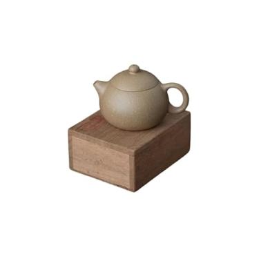 Imagem de Bule de chá Yixing chinês de 125 cc feito à mão Zisha verde argila Lv Ni "Xi Shi" Gongfu bule de chá teaworldsupply bxteashop