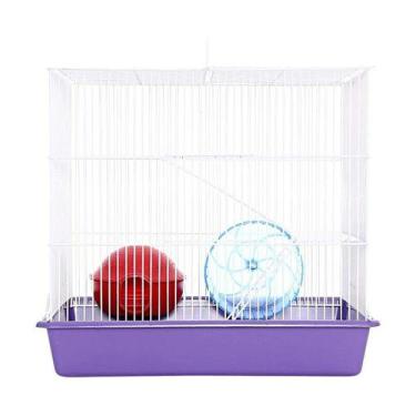 Imagem de Gaiola Monaco com Escada para Hamster Lilás