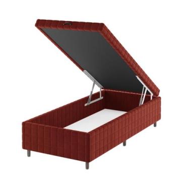 Imagem de Base Box Bau Solteiro Ravena (43x88x188cm) Cobre - Casa Giulia - Vian,