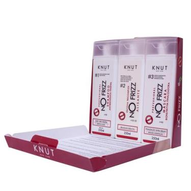 Imagem de Knut Kit No Frizz Escova Progressiva Tratamento Tricomplex Alisante An