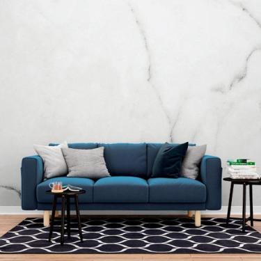 Imagem de Papel de Parede Painel 3D Mármore Calacata 2,5M Revestimento Auto Cola