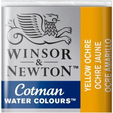 Imagem de Aquarela Winsor & Newton Cotman Pastilha 744 Yellow Ochre - WINSOR NEW