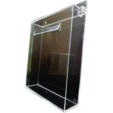 Imagem de Caixa Para Correspondencias Acrilico Cristal - Rick Acrilicos