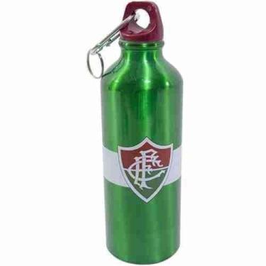 Imagem de Garrafa De Alumínio Com Prendedor 500ml - Fluminense - Mileno