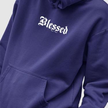 Imagem de Blusa Moletom Genuine Grit Masculino Estampado Algodão 30.1 Blessed, M