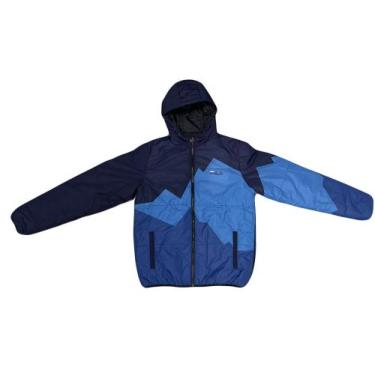 Imagem de Jaqueta Fila Padded Double Face Masculina - Preto+Marinho, M