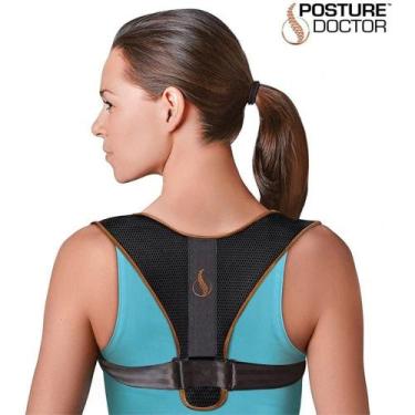 Imagem de Colete Corretor Postural Coluna Ajustável Posture Doctor