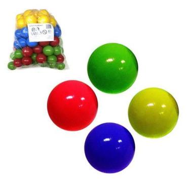 Imagem de 100 Bolinhas Coloridas Ideal para Piscina de Bolinhas - Bb Bolinhas