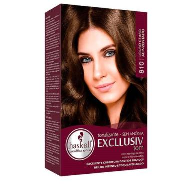 Imagem de Tonalizante Excllusiv Tom Haskell - Louro Claro Acinzentado 810