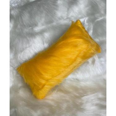 Imagem de Almofada Baguete Pelo Alto Decoração - Gabi Flor, Amarelo