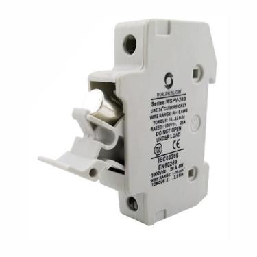 Imagem de Kit de 6 Bases com Fusível de 30A/1000Vcc - Energia Solar - WorldSun L