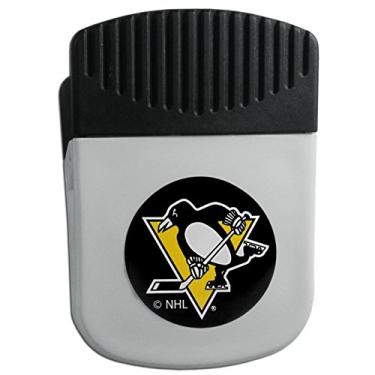 Imagem de NHL Siskiyou Sports Fan Shop Pittsburgh Penguins Chip Clip Ímã Único Time Cor