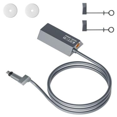 Imagem de AstroniSync Adaptador Ethernet Starlink para rede externa com fio Starlink Gen 2. Estenda a porta RJ45 para Starlink V2. Kit de adaptador fácil de configurar, alta velocidade e estável para roteadores