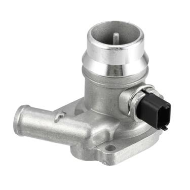 Imagem de Hihaha No.55579010 Conjunto de carcaça do termostato de refrigeração do motor para Chevrolet Trax 2013-2019 para Chevrolet Sonic 12-19 / Termostato de bomba de água interna/alumínio durável / 1 peça