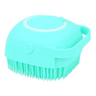 Imagem de Esponja Silicone Banho Massageador Dispenser Shampoo - Woocommerce