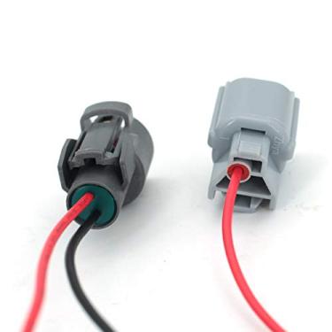 Imagem de OCESTORE 645-203 VTEC Conector de interruptor de pressão de óleo de direção hidráulica e plugue solenoide Chicote de fios Pigtail Kit fêmea para Ac-cord Ci-vic Prelude Odyssey Integra