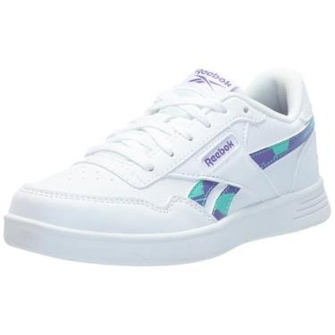 Imagem de Reebok Tênis feminino Court Advance, Branco/Verde/Dynpurple, 17