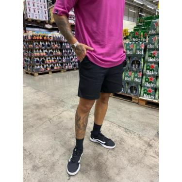 Imagem de Bermuda Masculina Cargo Básica Preta New Kyu, G