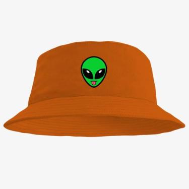 Imagem de Chapéu Bucket Hat Estampado ET Verde - MP Moda Masculina, Único, Laran