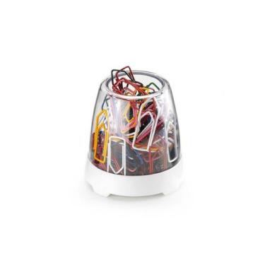 Imagem de Porta Clips Redondo Cristal Waleu, Unico