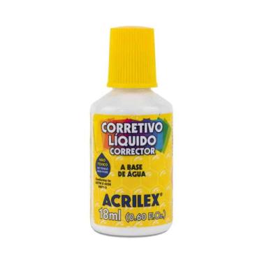 Imagem de Corretivo Liquido 18ml - Acrilex Para Escritório
