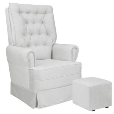 Imagem de Poltrona De Amamentação Com Balanço Eloisa Bebê Completo, PB 601 BOUCL