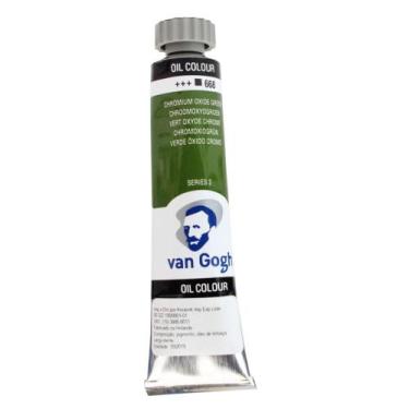 Imagem de Tinta Óleo 20 Ml Talens Van Gogh Serie 2 Chromium Oxide Green 668 - RO
