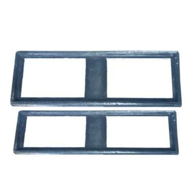 Imagem de Suporte para Ralo Linear para Área Externa Piscina Grelha de Alumínio.