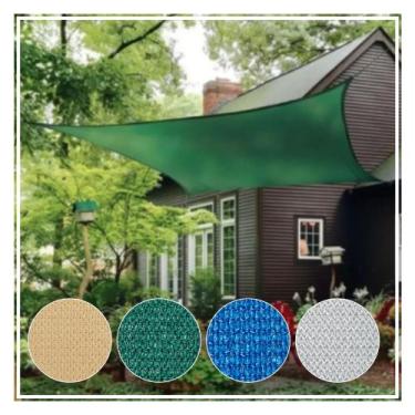 Imagem de Lona Tela Shade Toldo Sombrite Jardim Sombra 4x4 Piscina Garagem Pergo