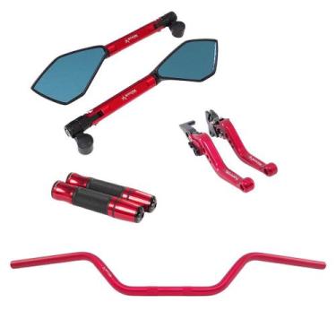 Imagem de Manete Manopla Retrovisor Guidão Twister 250F 300F Titan Fan Start - S