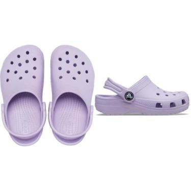 Imagem de Sandália crocs classic clog kids lavender, Lavender, 34