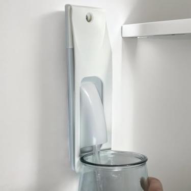 Imagem de Alça dispensadora de água para geladeira - ajuste universal, operação com uma mão, compatível com Whirlpool, Jenn Air, Kitchen Aid (branco)