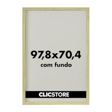 Imagem de Moldura para Quebra Cabeça Grow Puzzle 2000 peças 70,4x97,8 cm sem Vidro Decoração Interiores Parede Sala Escritório (Carvalho)