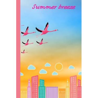 Imagem de Summer breeze: College ruled notebook; 6" X 9"; 120 pg; summer themed; colourful