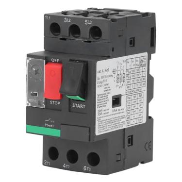Imagem de Disjuntor do Motor 35mm, Montagem Em Trilho, Protetor de Motor, Botão de Controle, Interruptor Manual do Motor Ac690v 2.5 a 4a