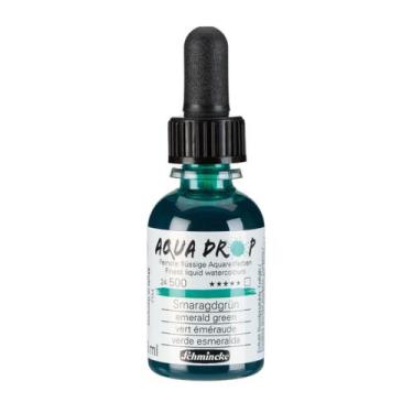 Imagem de Tinta Aquarela Líquida Schmincke Aqua Drop 30ml Emerald Green