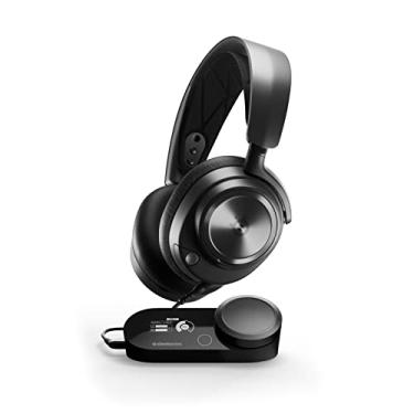 Imagem de fone de Ouvido SteelSeries Arctis Nova Pro para jogos multisistemas – Drivers Hi-Fi Premium, Áudio de Alta Resolução – Áudio Espacial 360° – GameDAC Gen 2 – ESS Sabre Quad-DAC – Mic retrátil - 61527