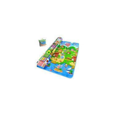 Imagem de Tapete Tatame Infantil Dobravel Grande Quarto Bebê 1,80 x 2,00 - Ápia